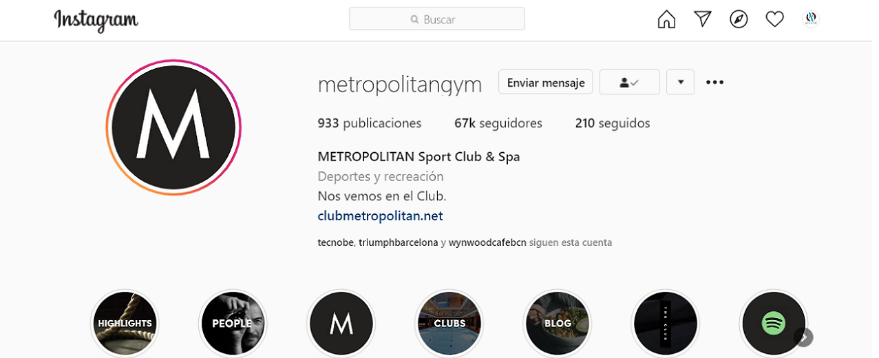 MetropolitanInstagram